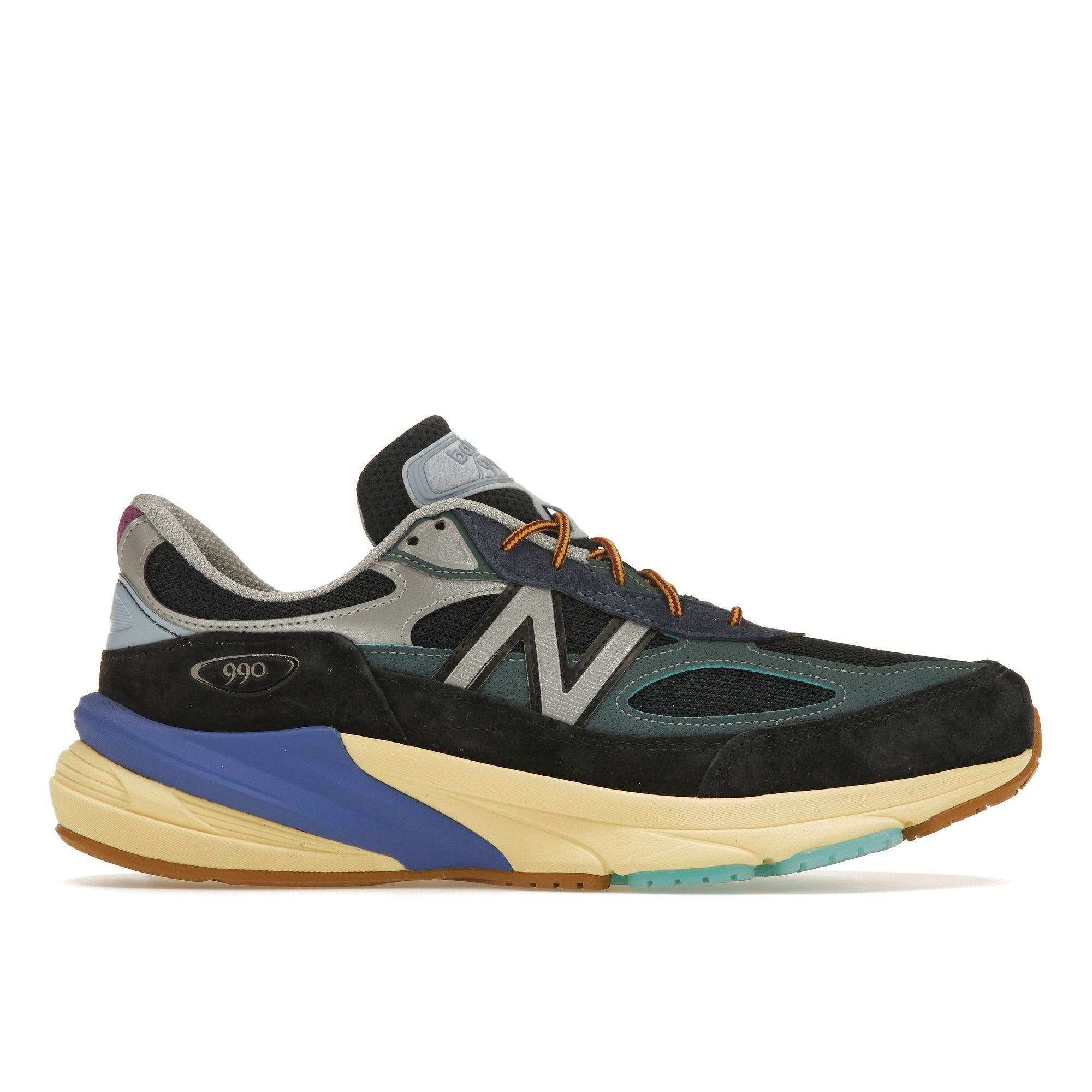 Кроссовки унисекс New Balance Action Bronson x 990v6 Made in USA Lapis Lazuli Blue Eclipse Popcorn M990AC6 36