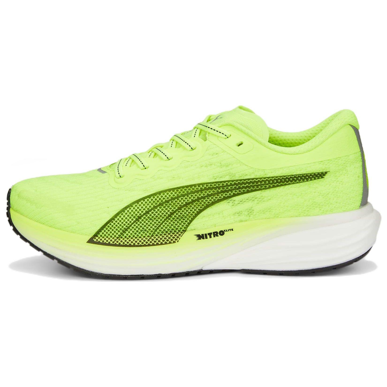 Кроссовки Puma Deviate Nitro 2 Lime Squeeze Мужские Зеленый Черный 376807-05 41