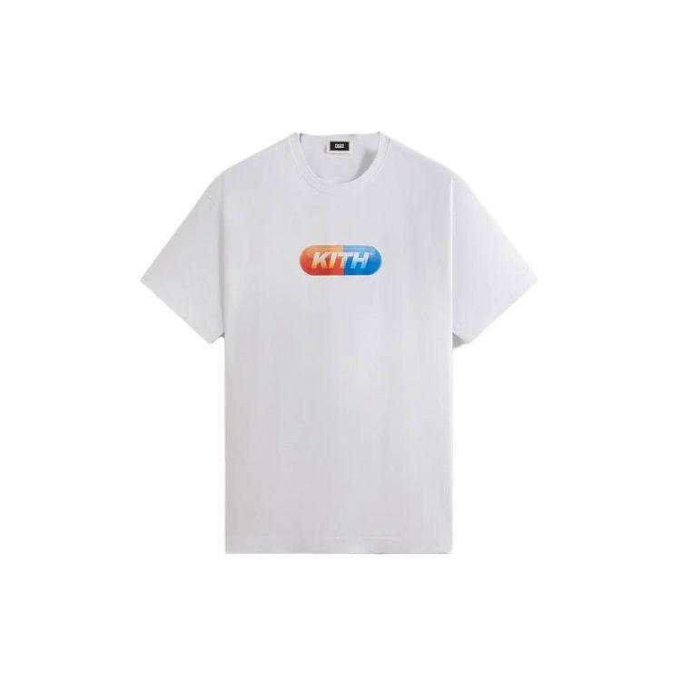 Белая футболка унисекс с логотипом Kith Capsule KHM031849-101 L