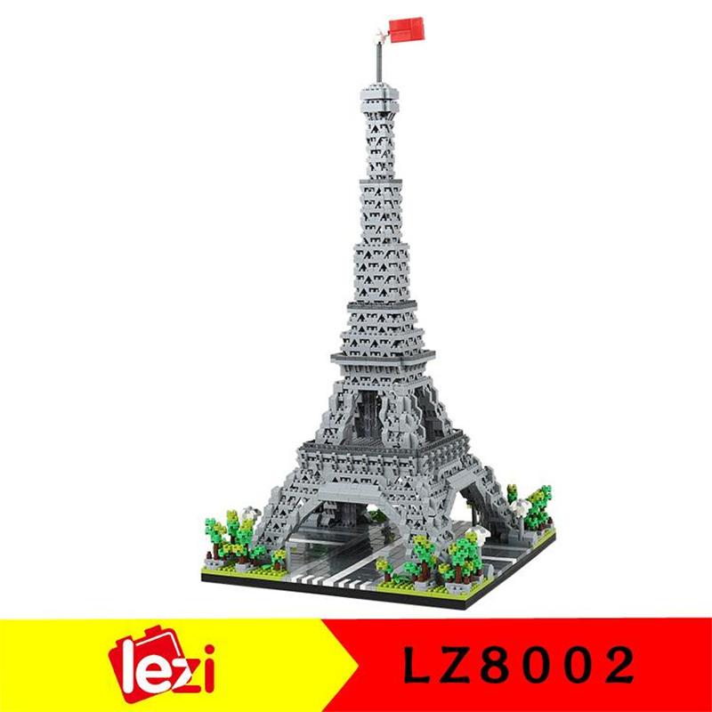 Fun Creation LZ8002 Миниатюрные алмазные строительные блоки из мелких частиц Серия игрушечных строительных блоков