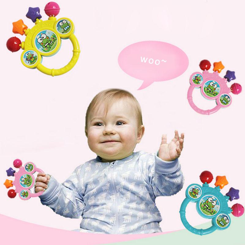 Новый мультфильм для младенцев, детские колокольчики, погремушки, игрушки для новорожденных, ручные игрушки, инструменты, музыкальная игрушка
