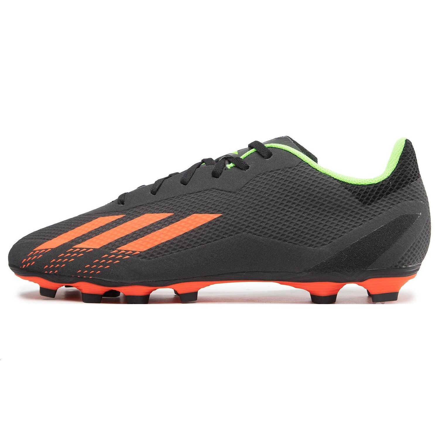 Adidas X Speedportal.4 FG Black Solar Red Мужские кроссовки Core-Black Solar-Green GW8493 48⅔
