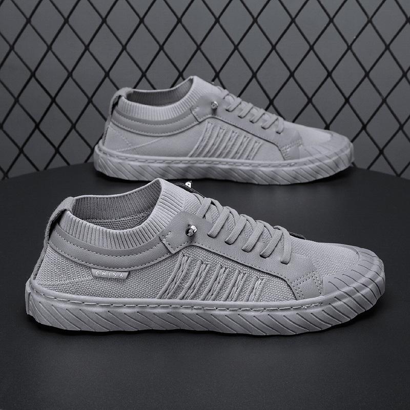 Fly Weave Shoes Мужские летние дышащие лоферы Мужская обувь Повседневная обувь 39