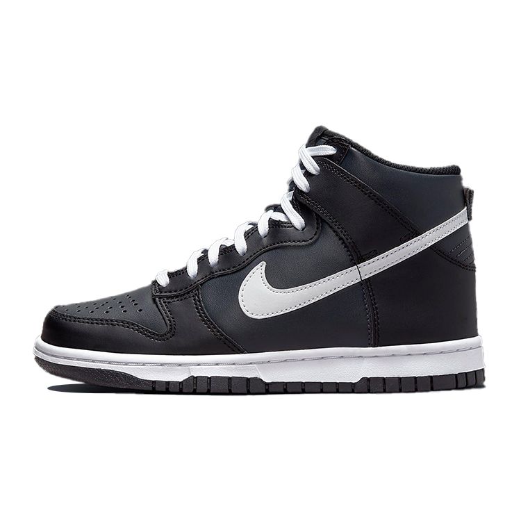 Кроссовки Nike Dunk High GS антрацитово-белые черные DH9751-001 35.5