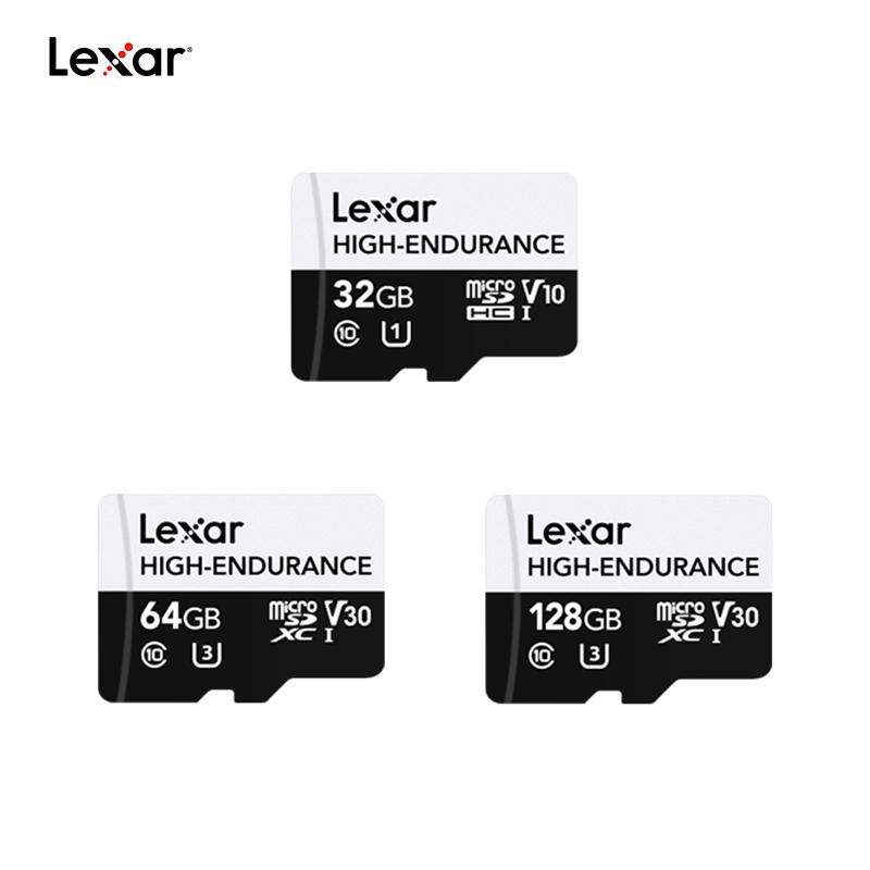 Lexar 32/64/128 ГБ 1080-4K Камера Автомобильный рекордер Rrofessional TF Карта памяти Высокопрочные карты microSDHC/microSDXC™ UHS-I 32GB