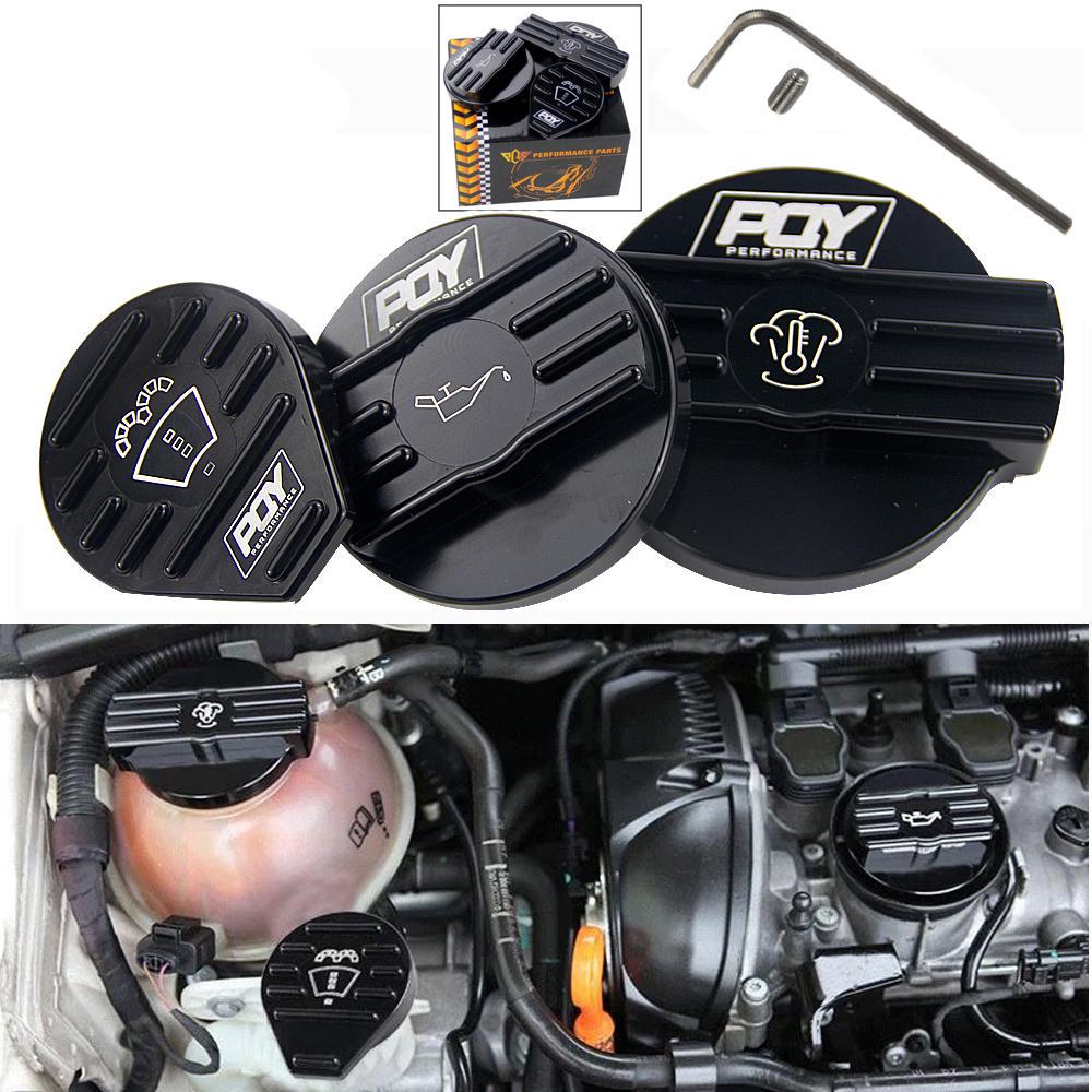 Крышка бака/крышка бутылки/масляная крышка для VW CC Golf GTI для Seat Skoda 2,0 T Scirocco EA888, алюминиевая защитная крышка двигателя