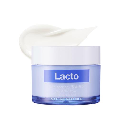 NATURE REPUBLIC Good Skin Lacto Ampoule Cream 50ml - Лакто-ампульный крем для кожи лица
