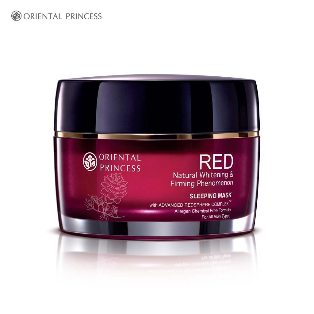 ORIENTAL PRINCESS RED Натуральная отбеливающая и укрепляющая ночная маска Phenomenon 50 г 50 g