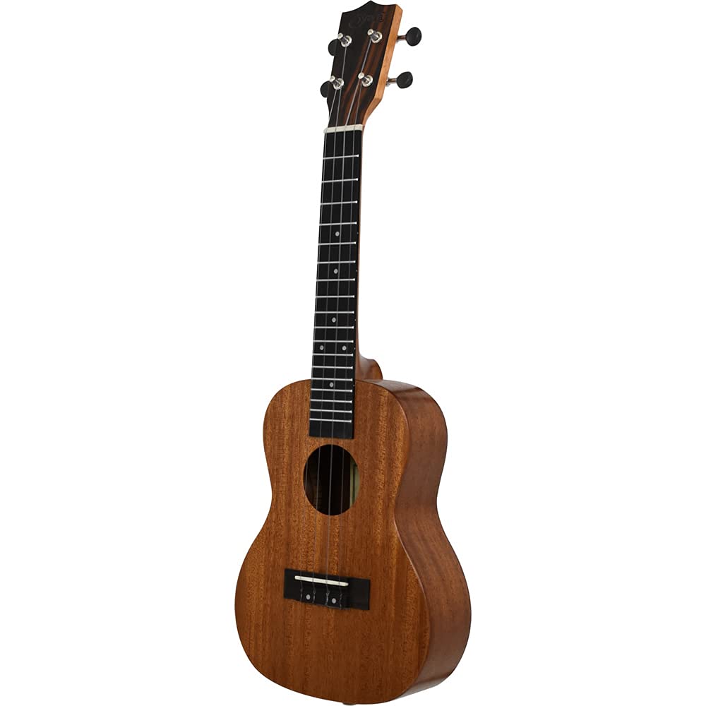 S.Yairi Ukulele концертного размера, модель для левшей, верхняя часть из красного дерева, одинарная пластина, колок для шестерен, технические характеристики YU-C-03MTSLH (Мягкий чехол в комплекте)