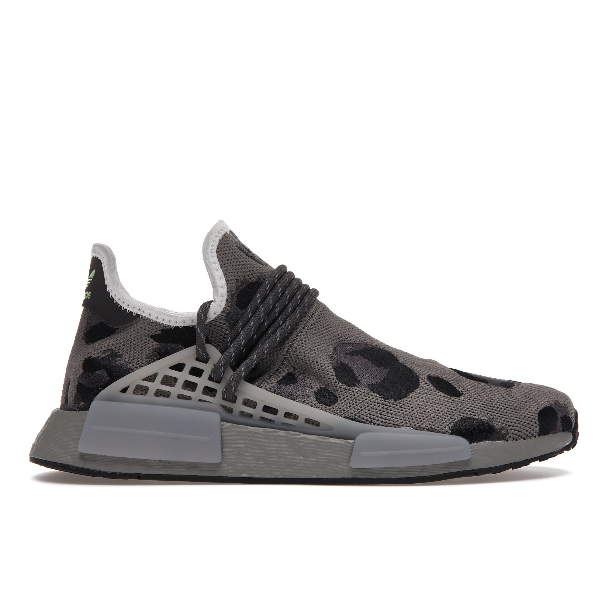Adidas Pharrell x NMD Human Race Animal Print — Кроссовки унисекс Ash Grey Mgh-Solid-Grey Core-Black ID1531 44