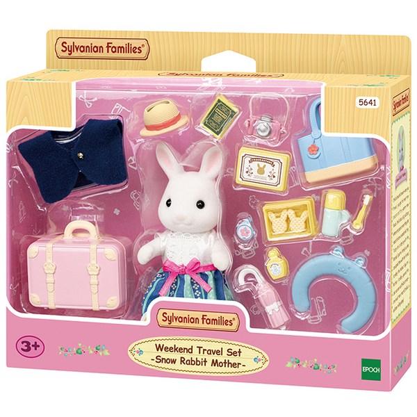 Набор игровых фигурок Sylvanian Family Snowflake Rabbit Travel 5641, 1 предмет, популярные корейские игрушки