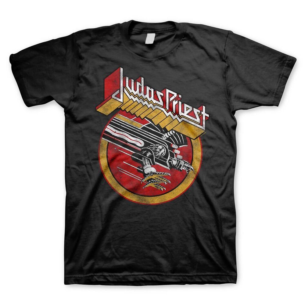 Винтажная футболка унисекс Judas Priest Cd Cv Screaming Vengeance Circle S