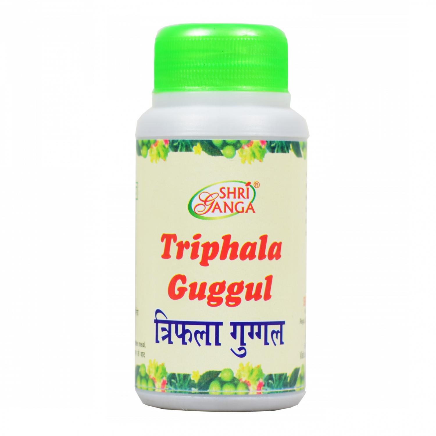 Трифала Гуггул (50 г), Triphala Guggul,  Shri Ganga Pharmacy