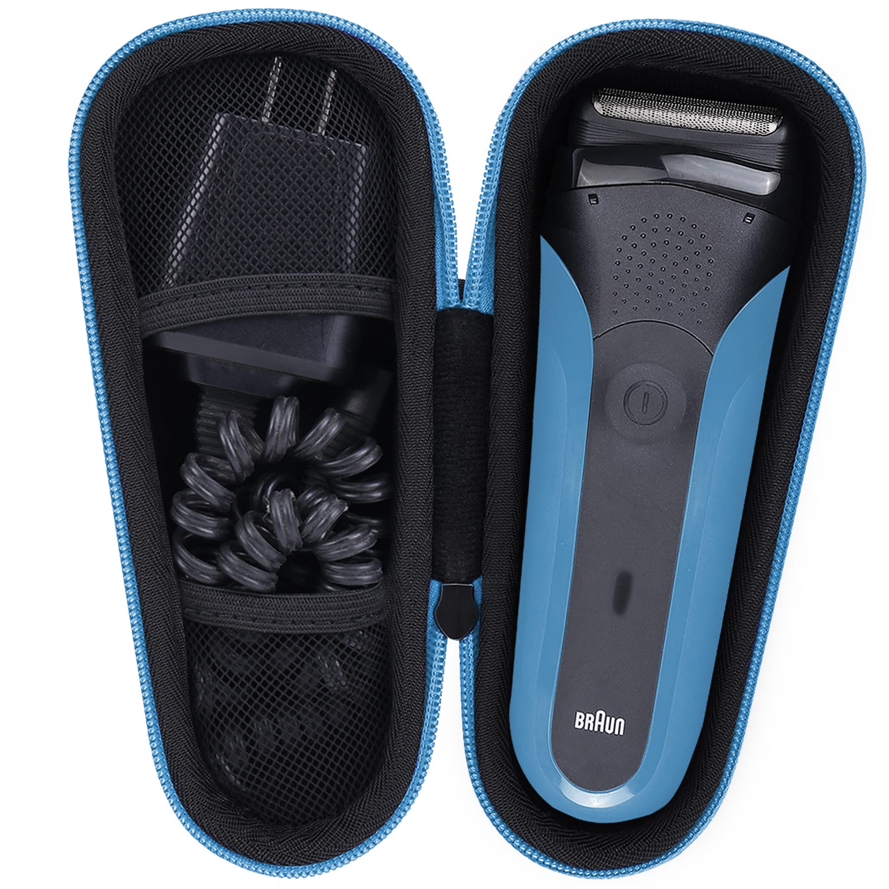 Чехол Khanka Storage Case Compatible Braun Series 3 Series 5 Series 7 Series 9 3010s310s3020s5140s7867cc9375cc-V Мужская электробритва (Только случай)