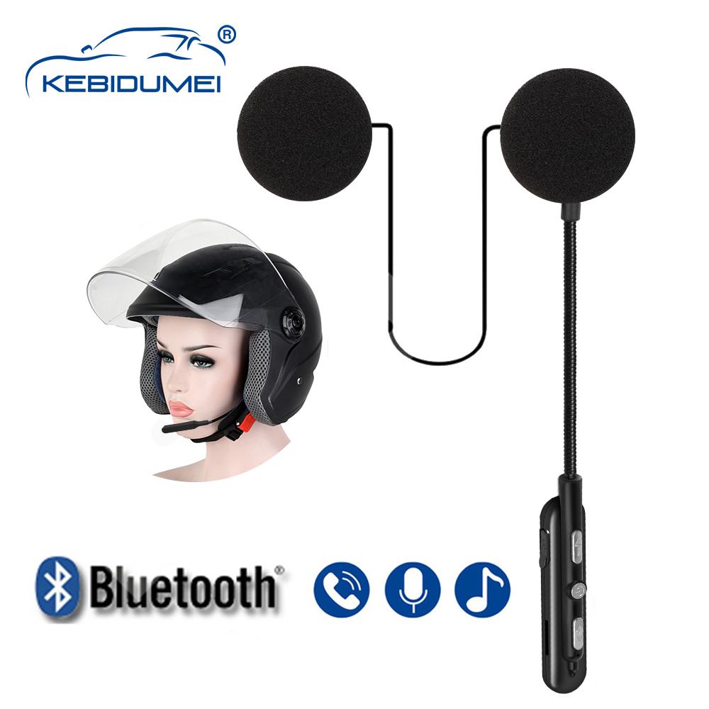 Мотогарнитуры Bluetooth 5,0 мотоциклетный электрический велосипедный шлем, гарнитура, говорящая громкая связь, стереозвук, наушники с шумоподавлением, водонепроницаемый микрофон, музыкальный плеер