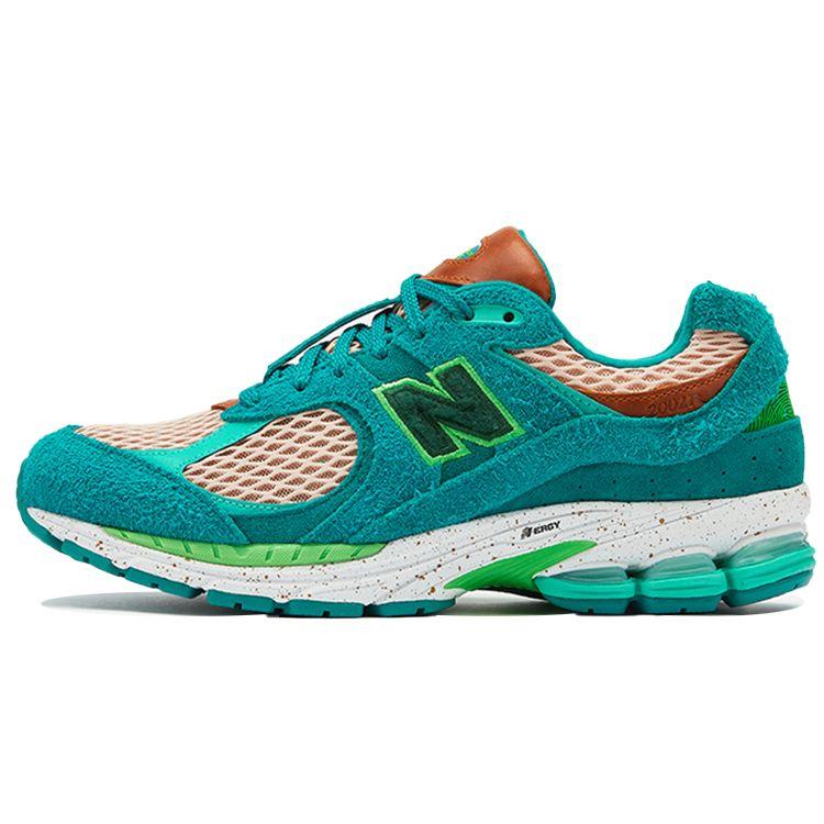 Кроссовки унисекс New Balance Salehe Bembury x 2002R Water Be The Guide Бирюзовый Team-Teal Rose-Water ML2002RJ 43