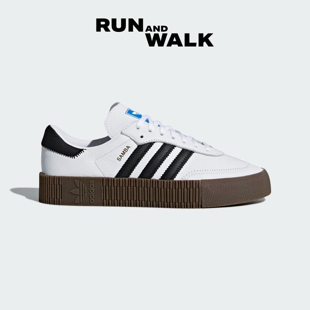 (W) Adidas Sambarose белая черная резинка AQ1134 275mm