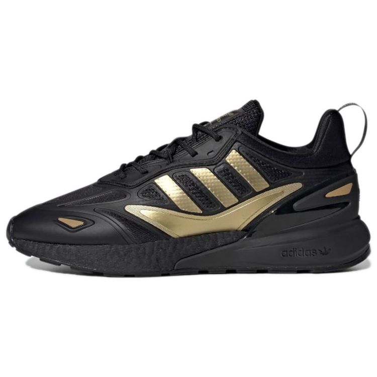 Обувь  Joom Adidas ZX 2K Boost 2.0 Black Gold Metallic Мужские кроссовки Core-Black GZ7743 35⅔