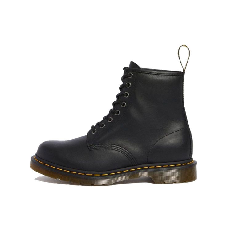 Доктор. Черные кроссовки унисекс Martens 1460 на шнуровке 11822002 36
