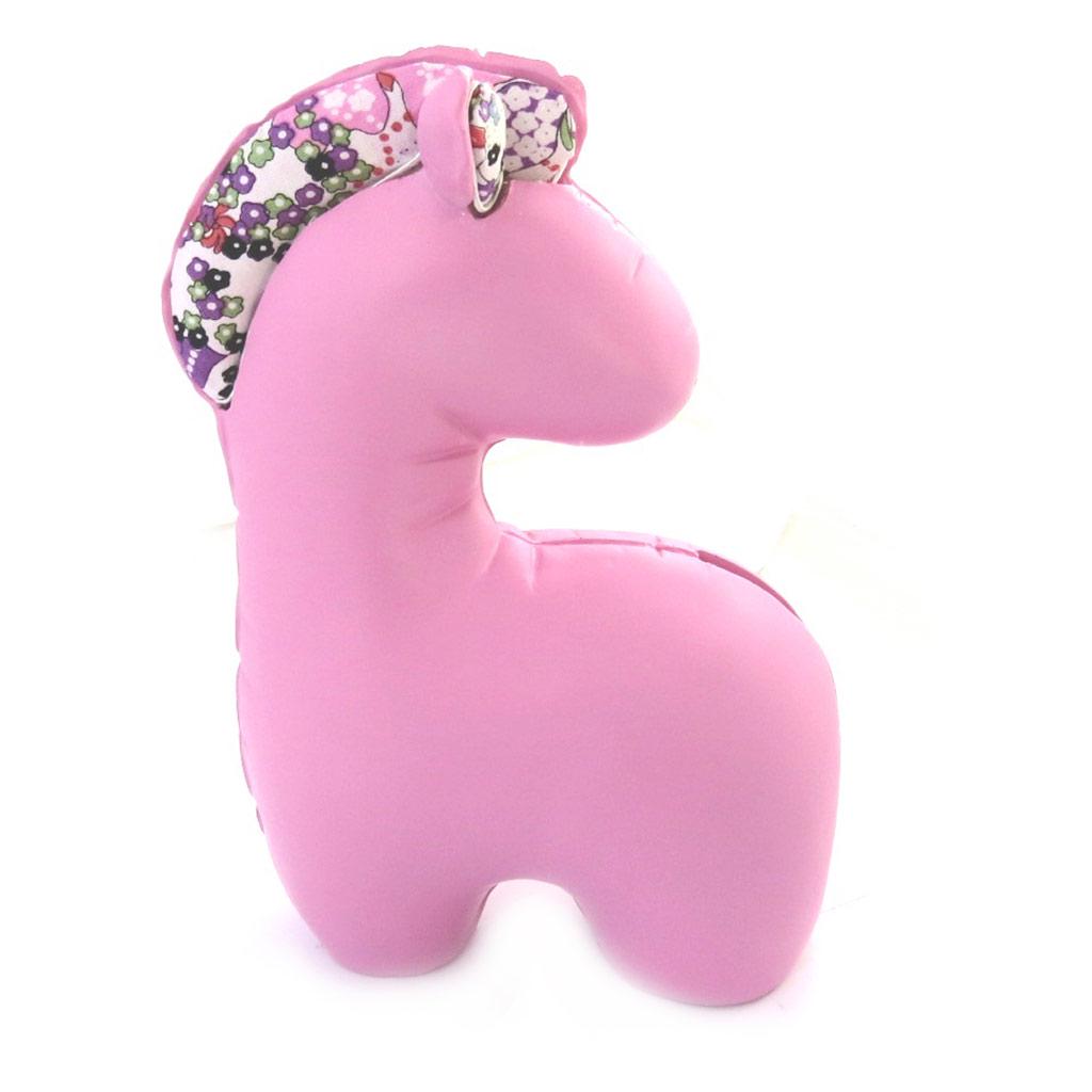 Les Trésors De Lily [N0897] - Копилка из смолы  Passion Horses  розовая - 20x14x9 см ярко-розовый