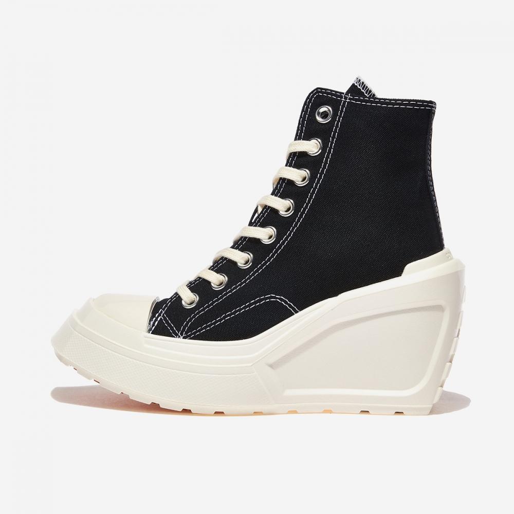 Converse Chuck 70 De Luxe Wedge Black High A06478c Черный Черный 220