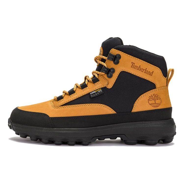 Timberland кожаные теплые водонепроницаемые прочные удобные короткие уличные ботинки мужские ботинки пшеничного цвета A652D 42