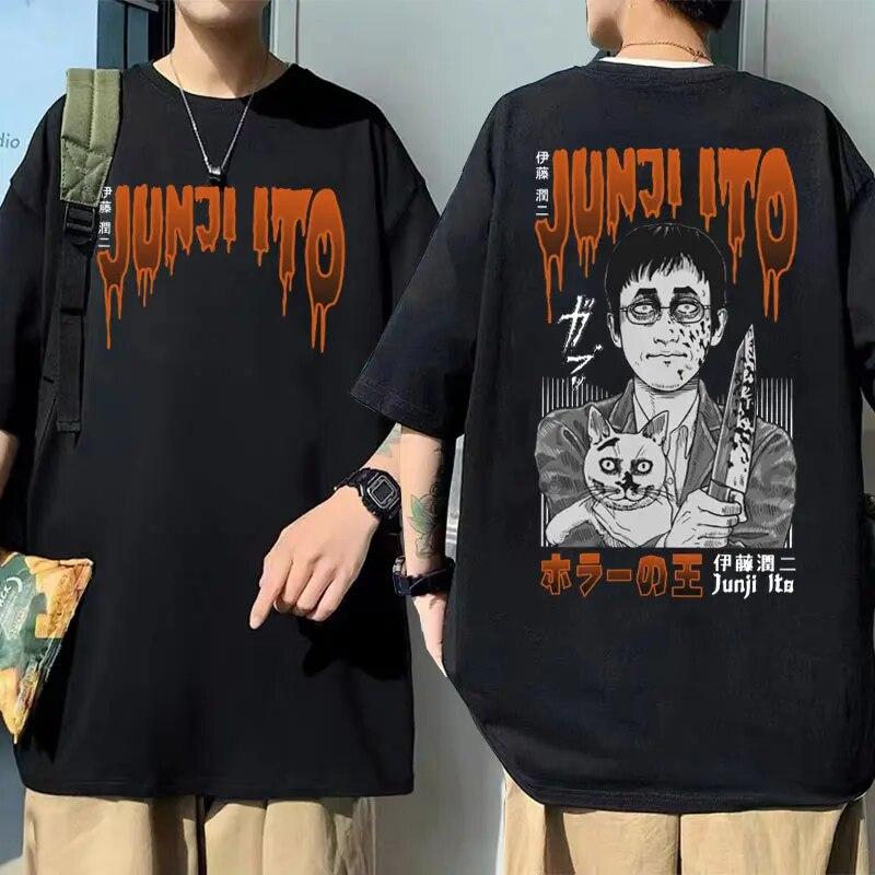 Tomie Junji Ito футболка унисекс аниме готический ужас футболка с коротким рукавом унисекс Unisexga винтажная футболка большого размера y2k унисекс уличная одежда L