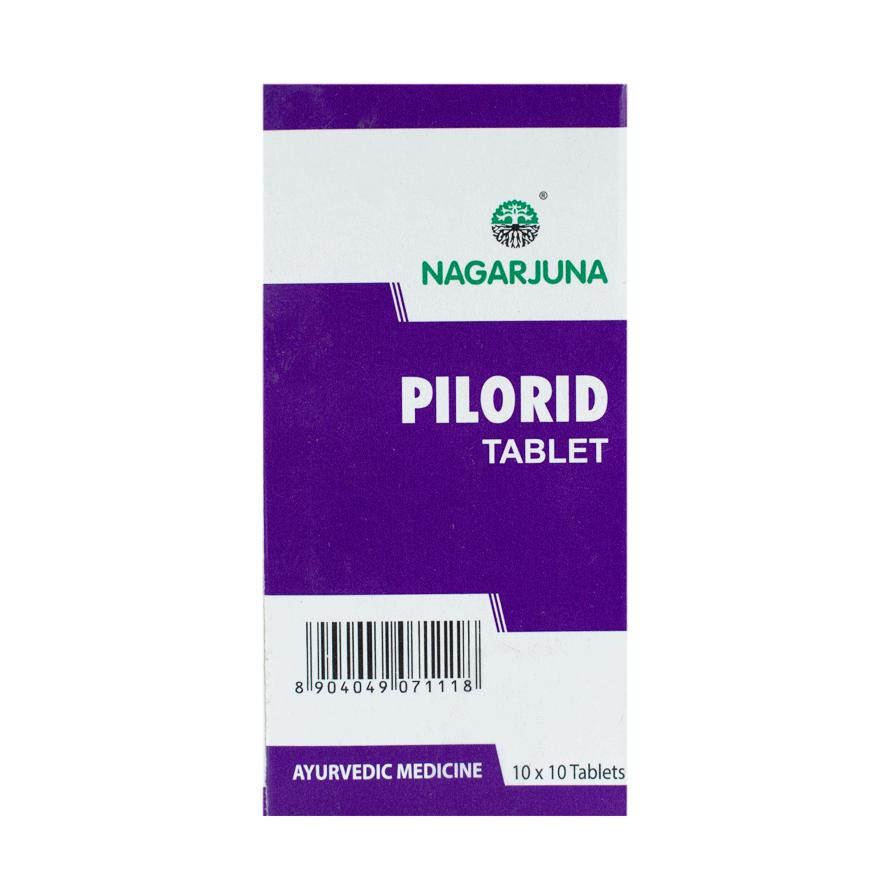 Пилорид (100 таб), Pilorid Tablets,  Nagarjuna