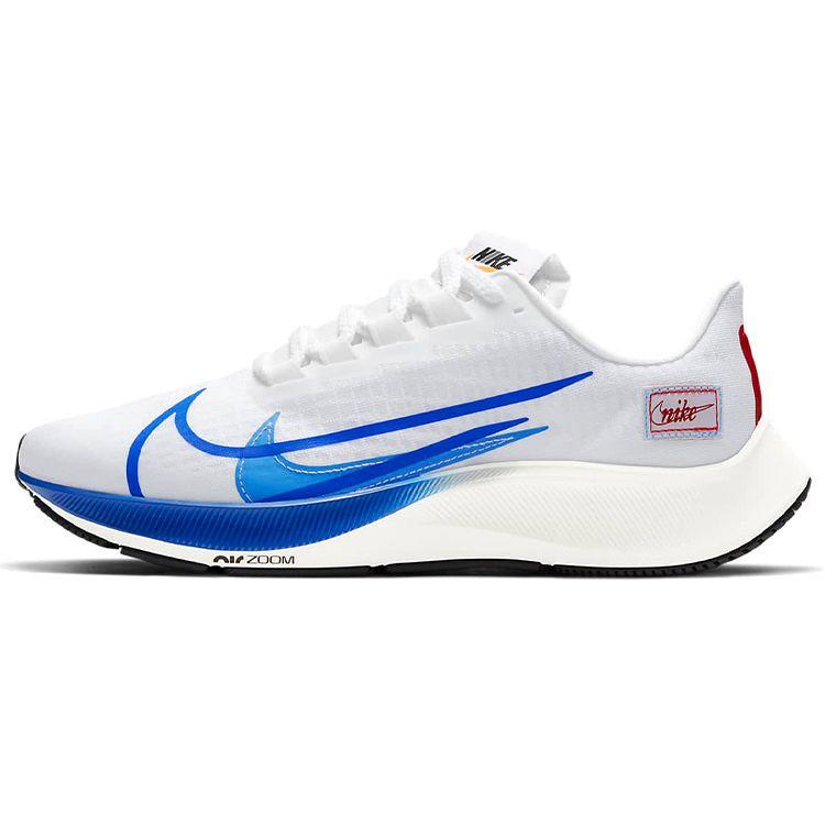 Мужские кроссовки Nike Air Zoom Pegasus 37 Premium White Game Royal Gym-Red Sail CQ9908-100 44.5