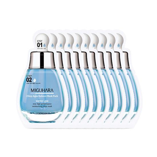 MIGUHARA 2Step Aqua Balance Mask Pack 26,7 мл * 10 шт.