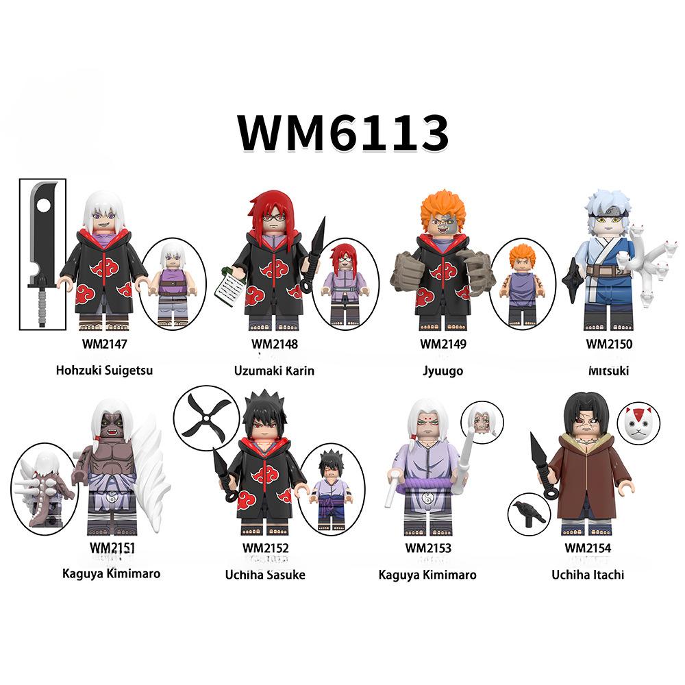WM6113 Строительные блоки WM2149 Аниме Фигурка Рождественский подарок Игрушки для детей WM6112 WM2139 WM2140 WM2141 WM2142 WM2143
