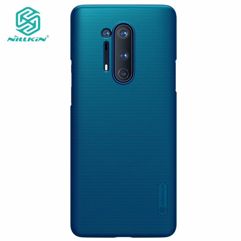 Чехол NILLKIN OnePlus 8 Pro для ПК, матовая жесткая задняя крышка для сотового телефона OnePlus 8 Pro чёрный
