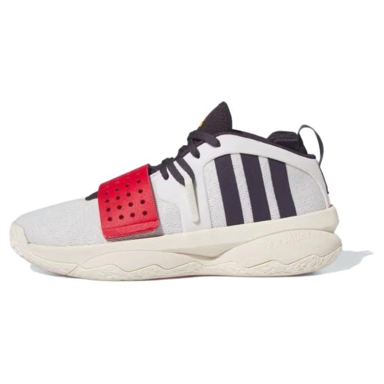 Кроссовки унисекс adidas Dame 8 EXTPLY Orbit Grey Aurora-Black Cream-White IF1507 40