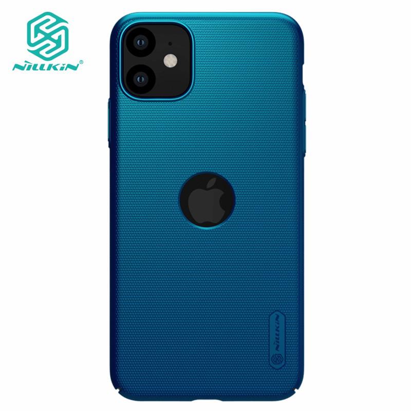 Матовый чехол NILLKIN для iPhone 11 с ультратонкой твердой обложкой с матовым покрытием IPhone 11 чёрный