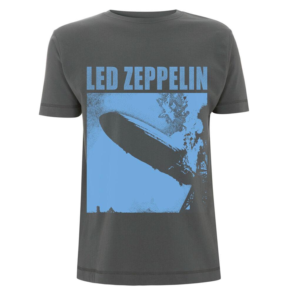 Футболка унисекс Led Zeppelin LZ1 Charcoal ly Rock Band S