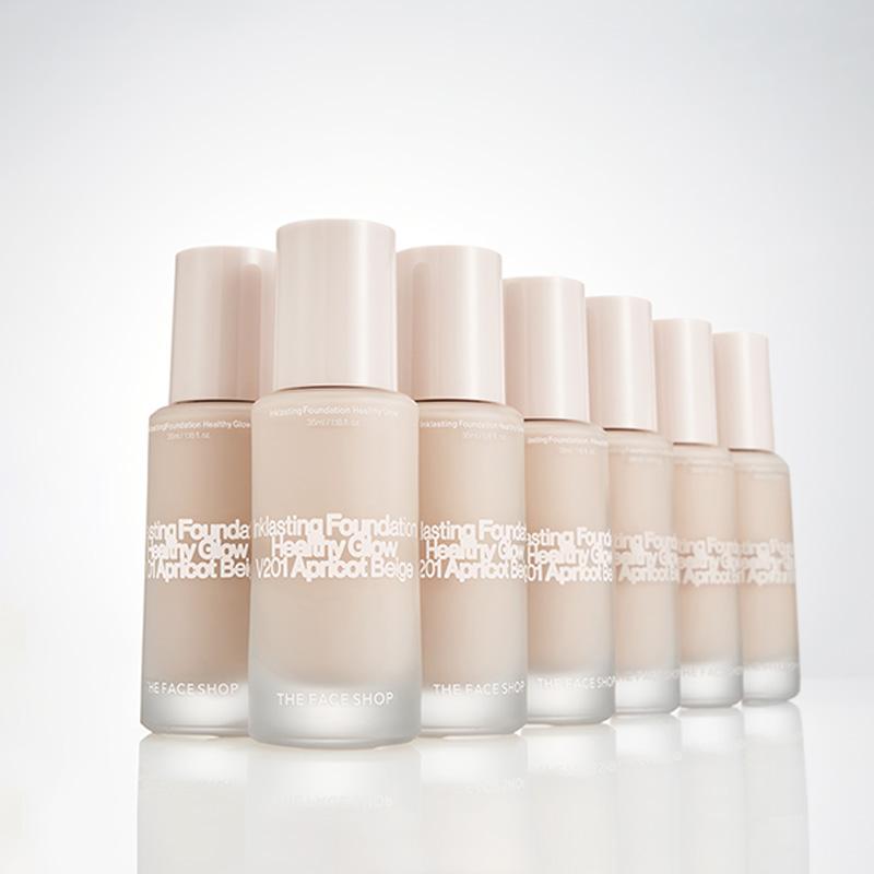 The Face Shop (fmgt) Ink Lasting Foundation Glow - тональная основа для ухода за кожей лица V203