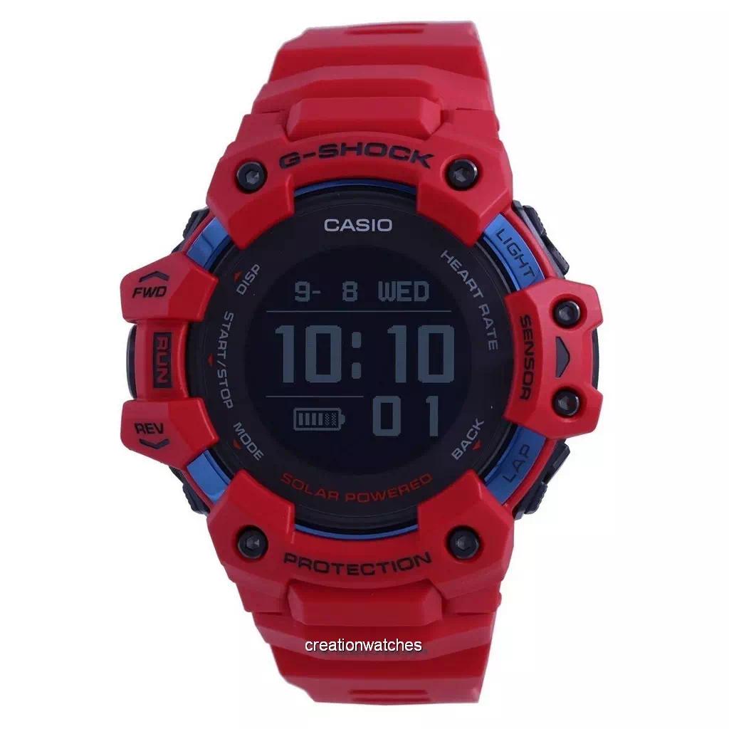 Цифровые умные спортивные часы Casio G-Shock G-Squad с пульсометром GBD-H1000-4 GBDH1000-4 200M чёрный