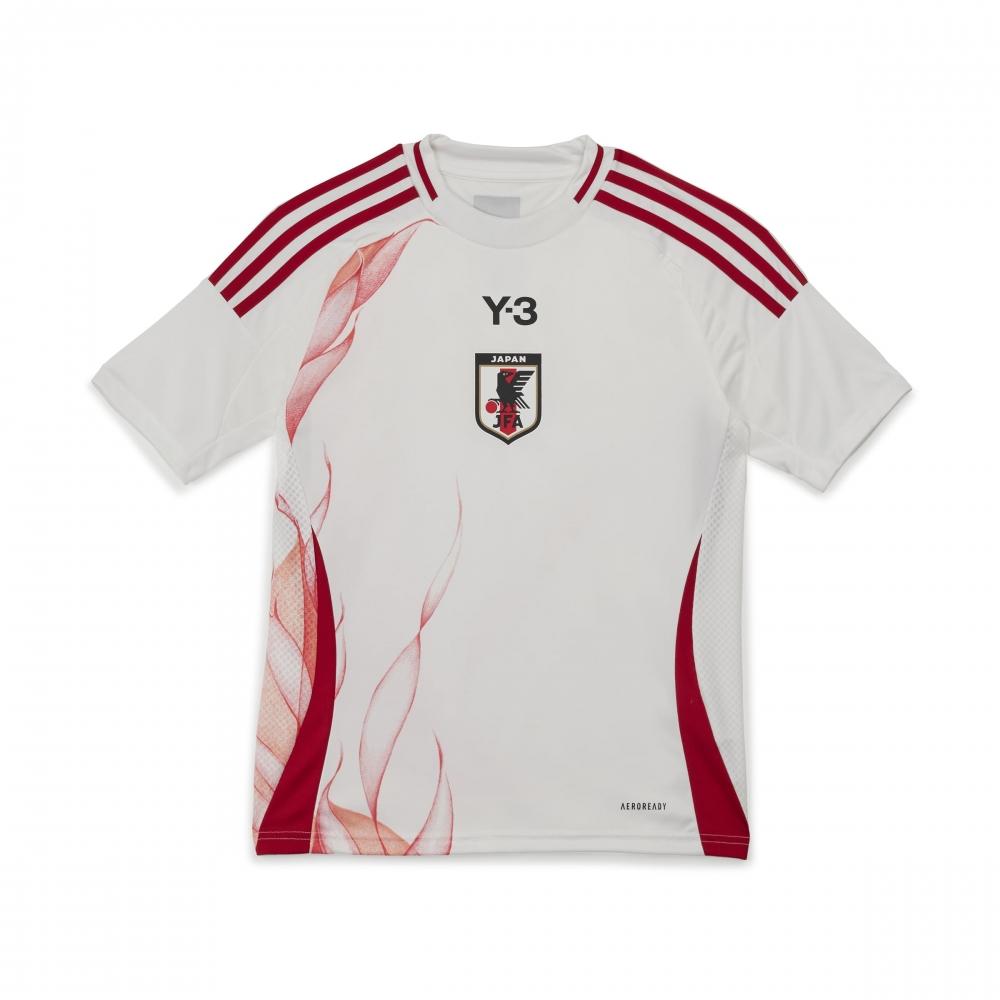 [Adidas] Футбол для детей [Дети] Национальная сборная Японии по футболу × Y-3 2024 Away Replica Uniform JNL10 Core White (IS8016) 160
