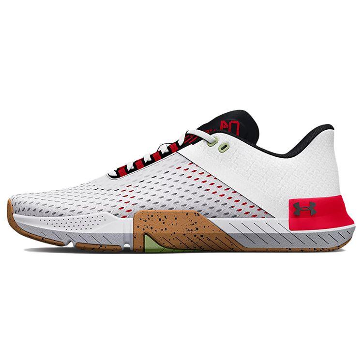Кроссовки Under Armour TriBase Reign 4 White Radio Red 3025052-107 45.5