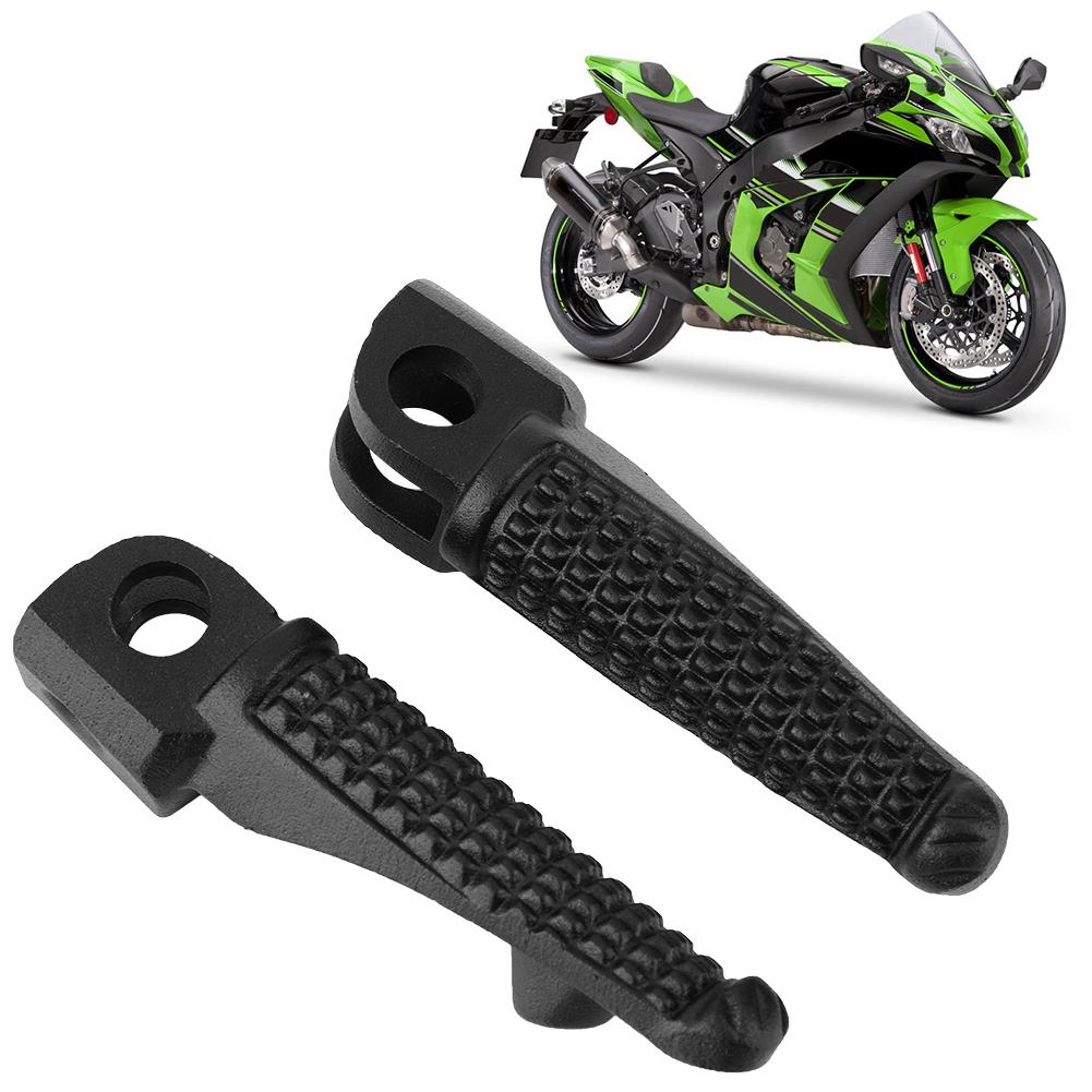 Подставки для ног 1 пара передних подножек мотоцикла, подставка для ног для Zx-6R Zx-7R Zx-9R Zx-10R Zx-12R Z1000