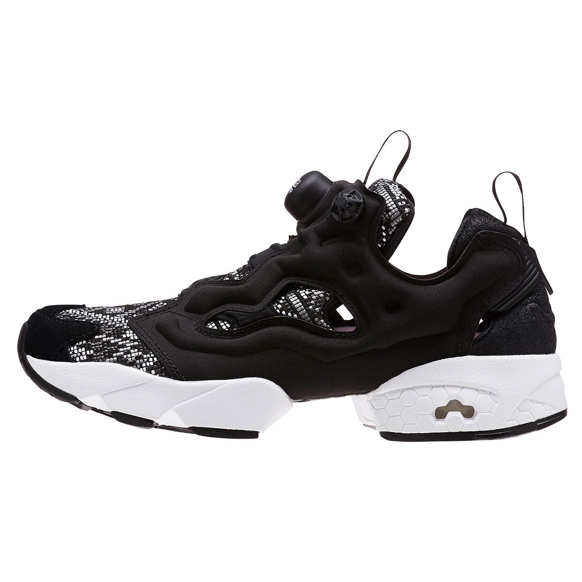 Мужские кроссовки Reebok InstaPump Fury GT Globetrotter Pack Black White Shell-Purple BD4462 35.5