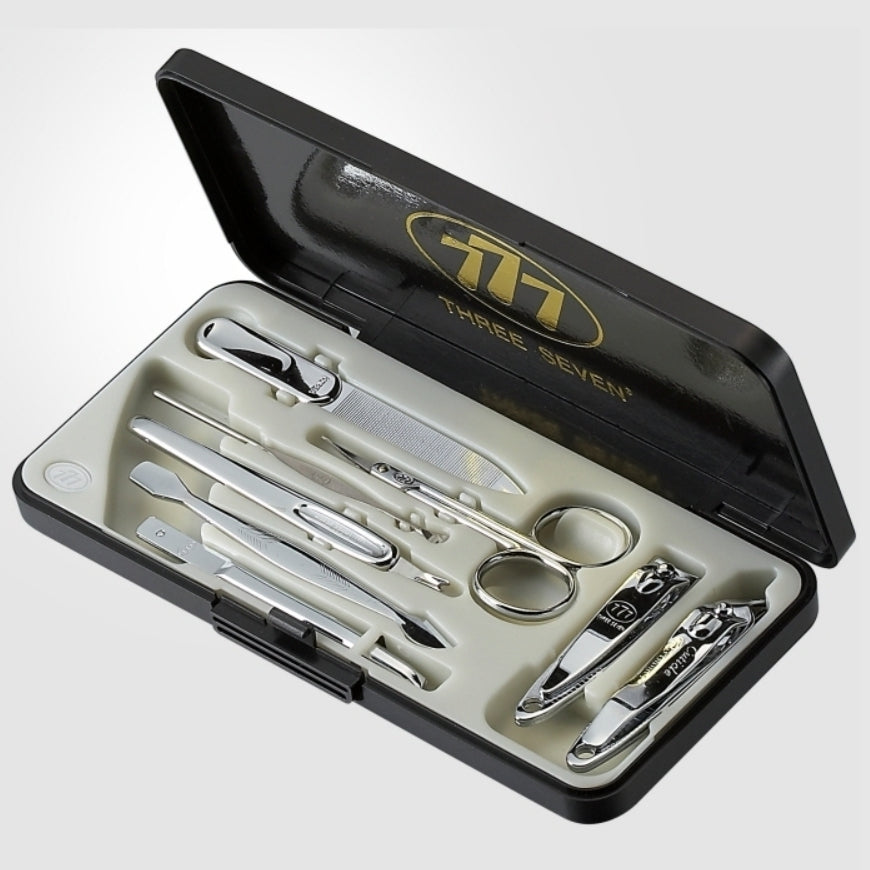 777 Three Seven Silver Набор для стрижки ногтей из 8 предметов TS-037C Сделано в Корее
