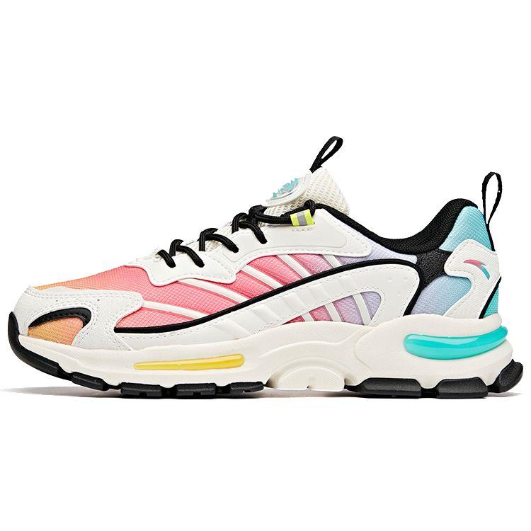 Anta Life Series Millennium Glacier нескользящие износостойкие низкие спортивные повседневные туфли женские кроссовки белые черные зеленые 122028899-1 36.5
