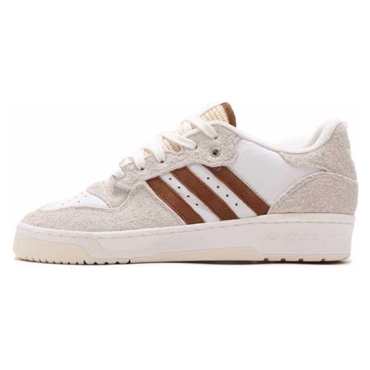 Adidas Solebox x Rivalry Low Consortium Neapolitan Мужские кроссовки White Cloud-White Wild-Brown ID2879 37⅓