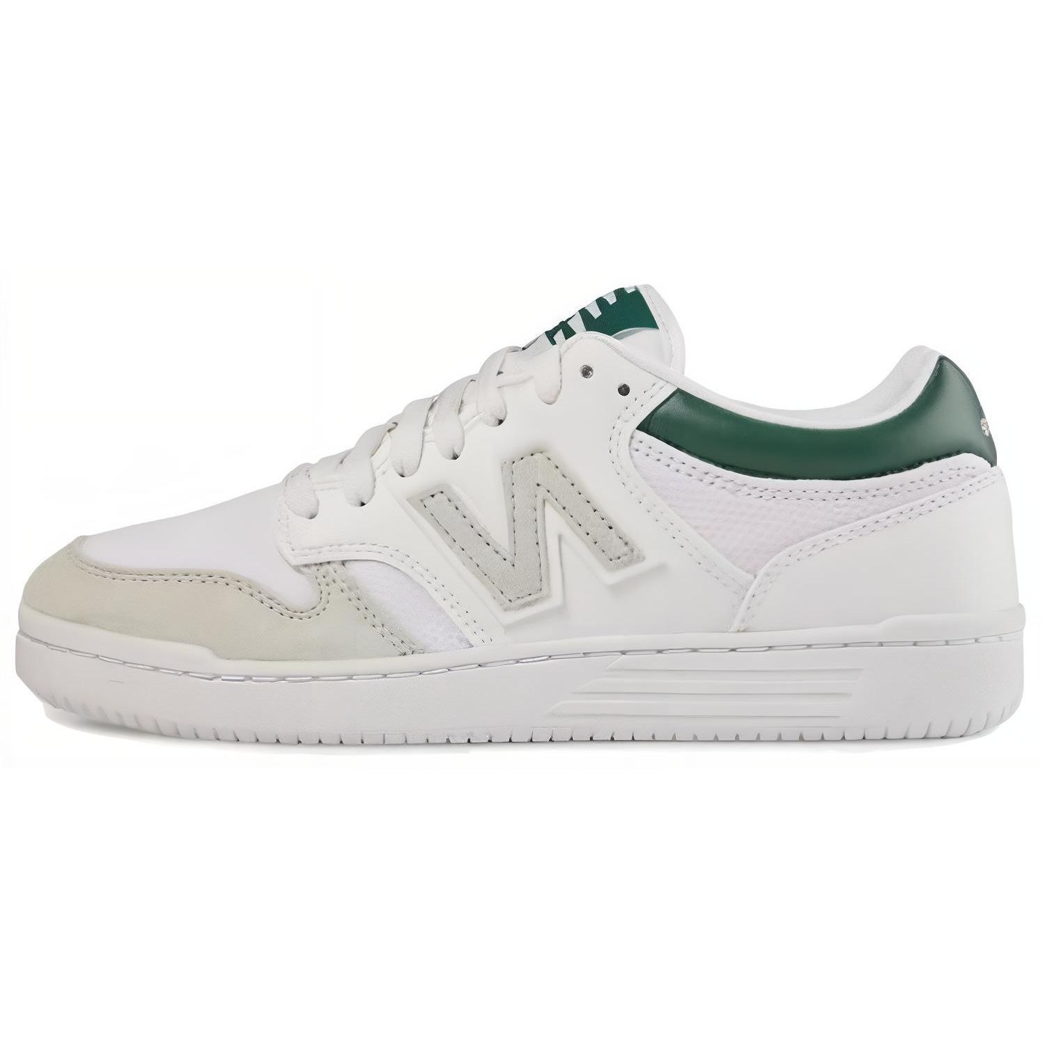 Кроссовки унисекс New Balance 480 бело-серые Nightwatch зеленые BB480LKD 37.5