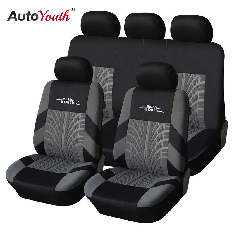Чехлы для сидений  Joom AUTOYOUTH Набор чехлов для автомобильных сидений Универсальный с защитным чехлом для автомобильных сидений UNIVERSAL серый