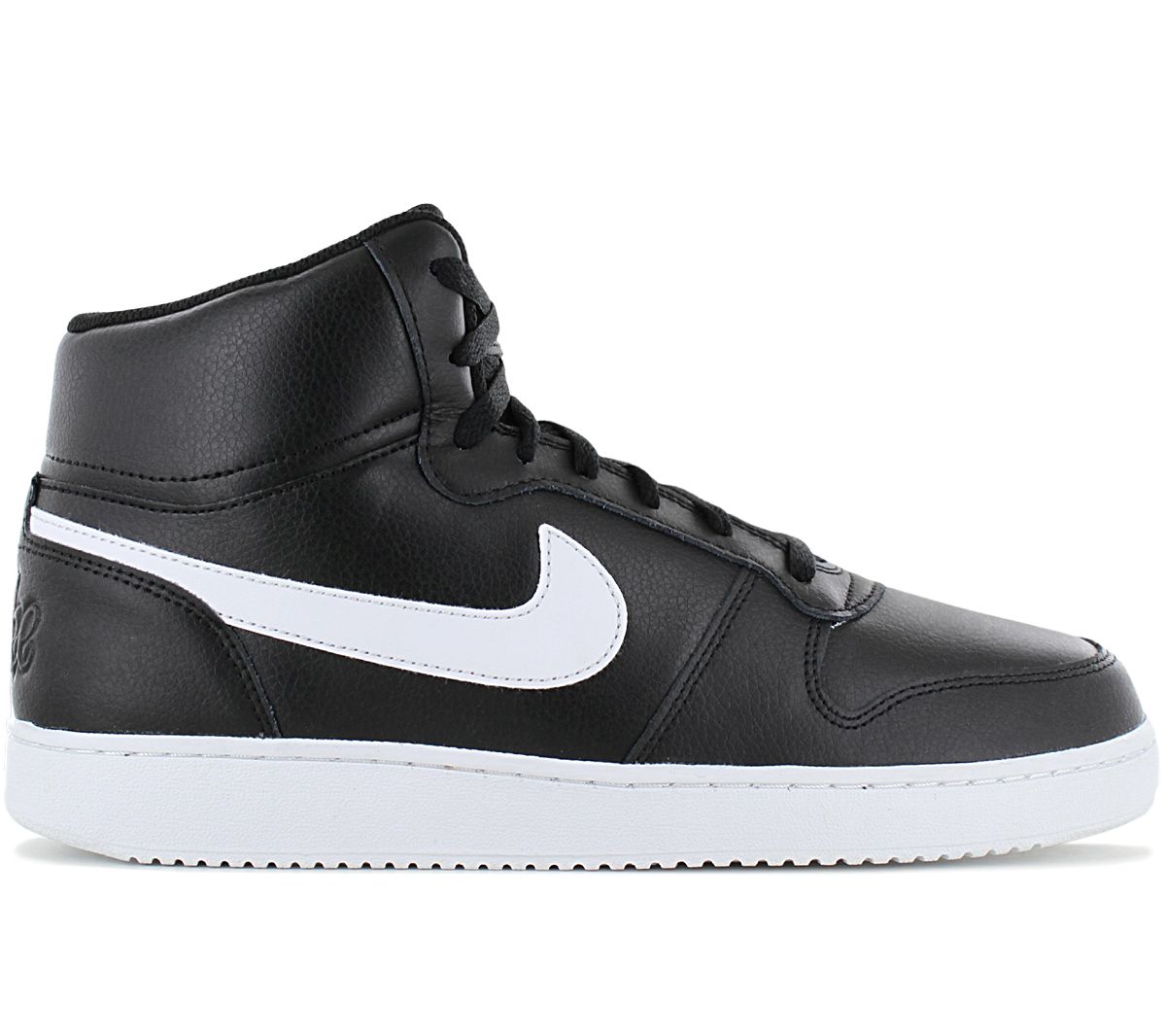 Nike Ebernon Mid - Мужская обувь Кроссовки кожаные черные AQ1773-002 ОРИГИНАЛ EU 41 US 8 чёрный