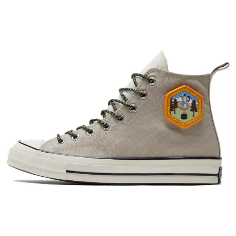 Кроссовки унисекс Converse Chuck 70 High Beach Stone Brown Black Egret A06076C 35