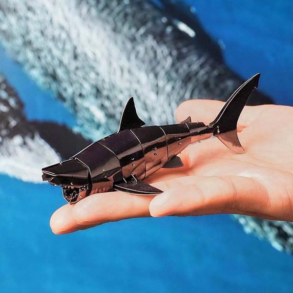 Пазлы и головоломки 3D трехмерная металлическая фурун, трехмерная модель челюсти акулы, модель сборки игрушки, фигурки морской биологии, Корея, 3d головоломка