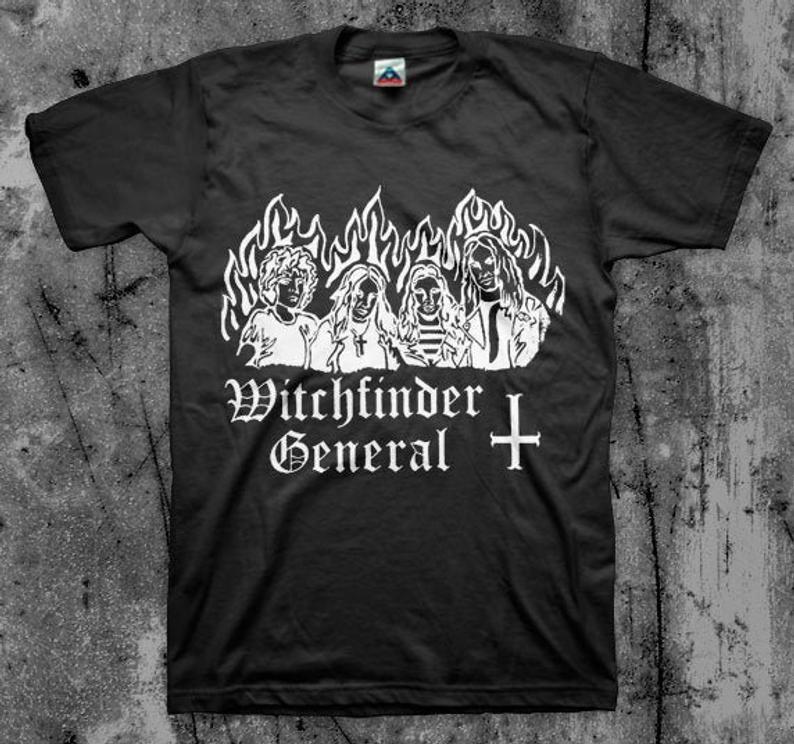 Футболка унисекс Witchfinder General Doom Metal Band S